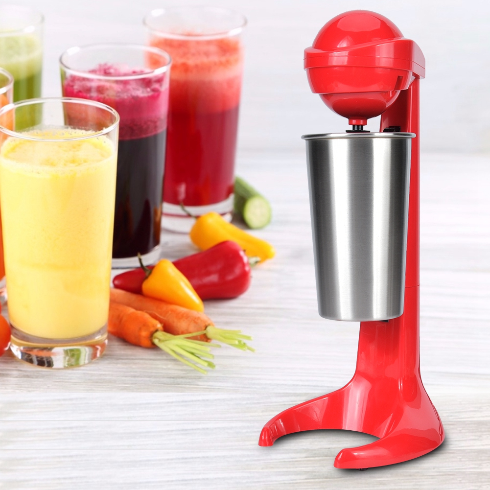 Home Bar Stand - ماكينة ميلك شيك كهربائية برأسين، خلاط