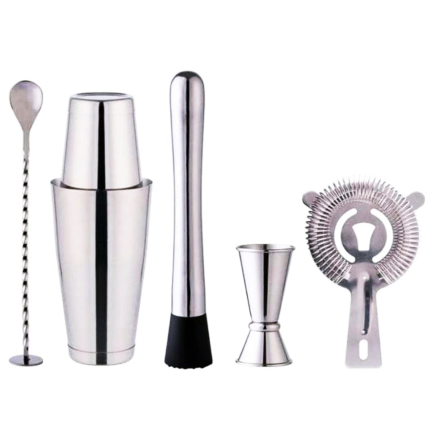 Boston Shaker Set - طقم شيكر بوسطن من ستيل فاكتوري
