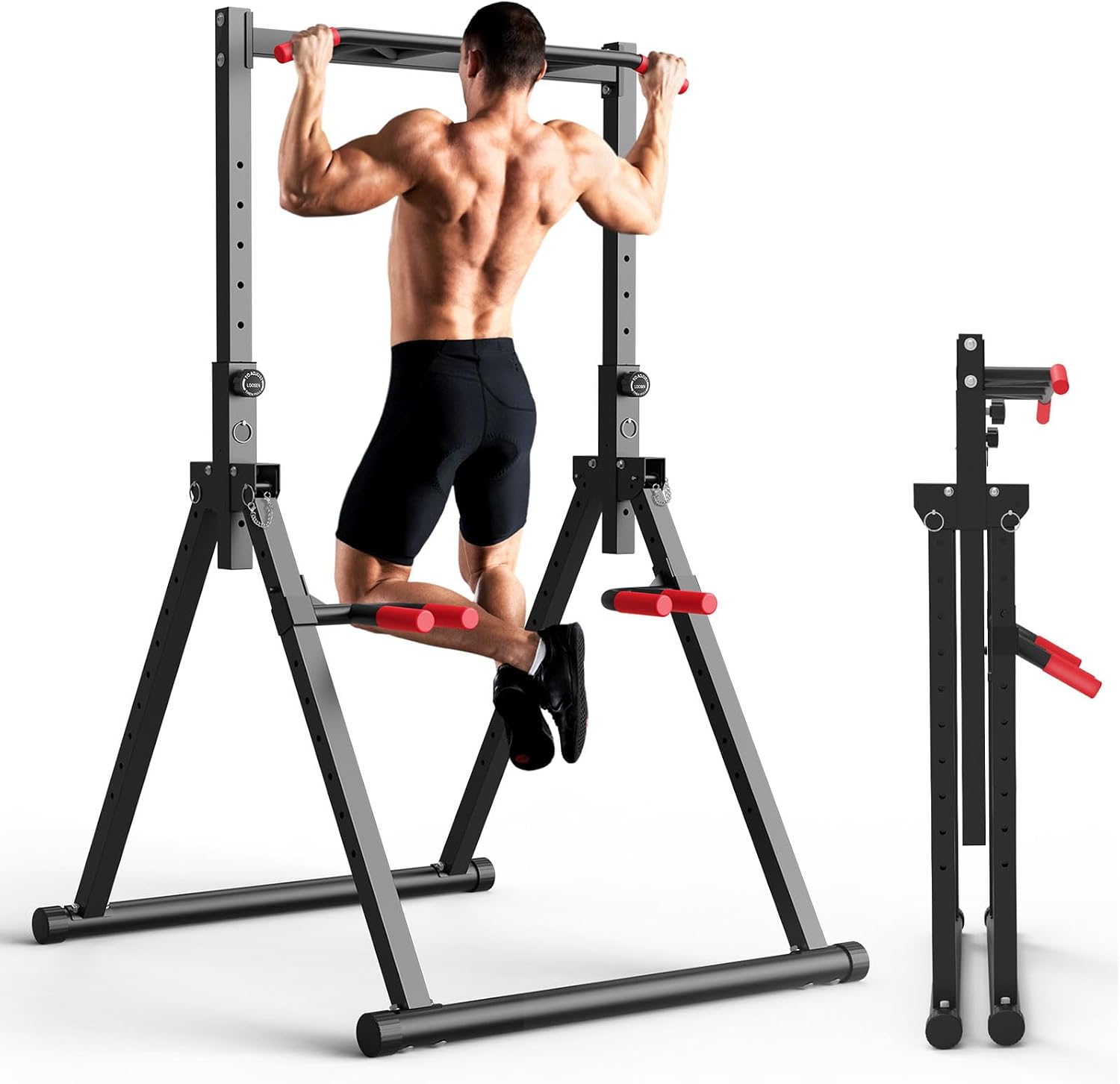 Home Bar Stand - برج تمارين قابل للطي، إطار تمارين