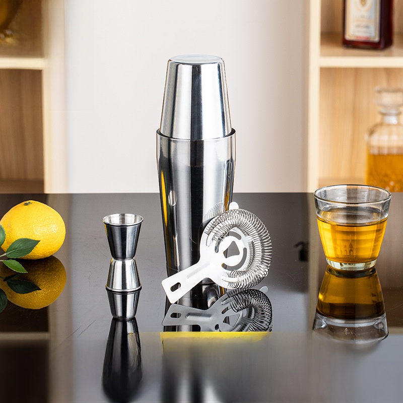 Boston Shaker Set - طقم أدوات بار من الفولاذ المقاوم
