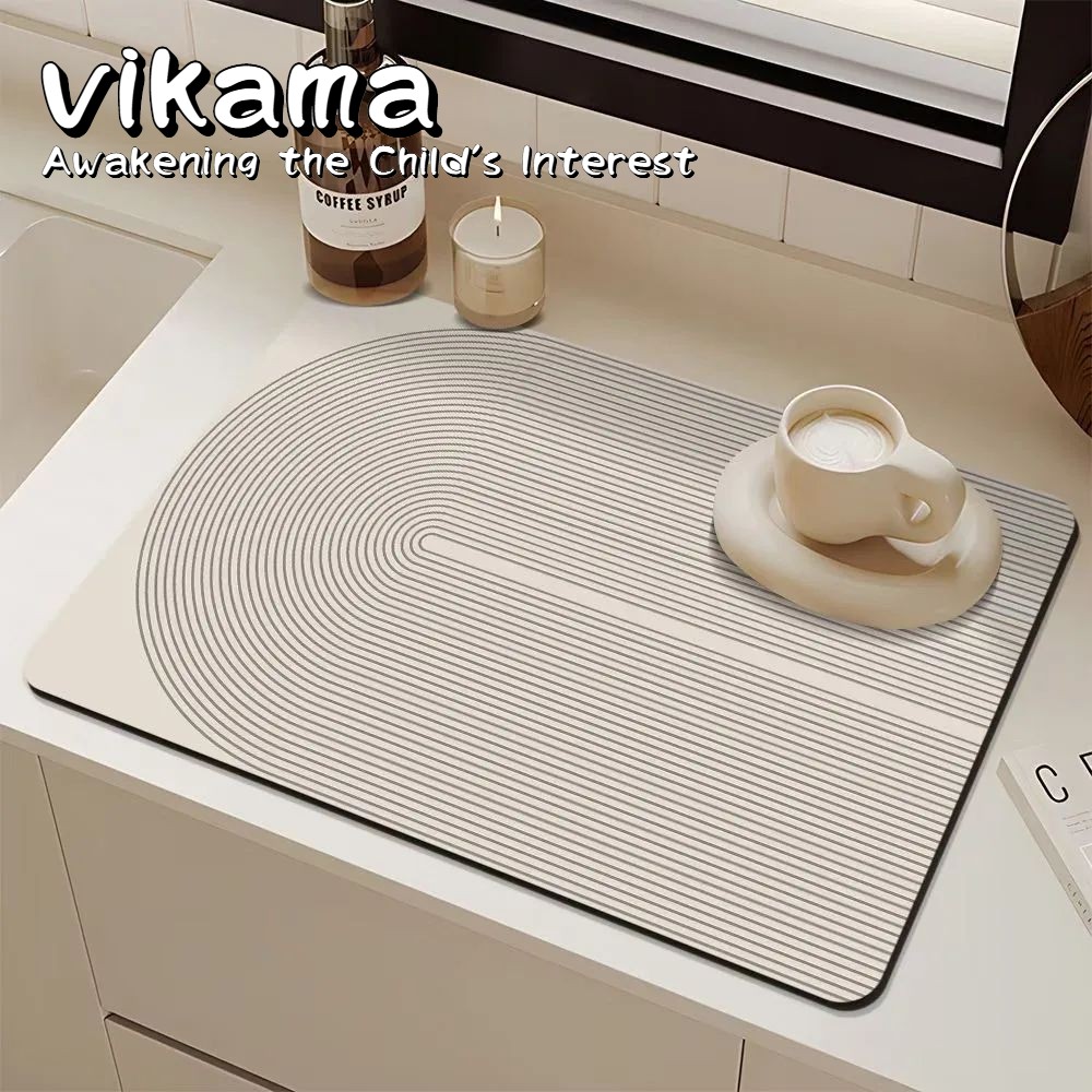 Home Bar Sink - VIKAMA حصيرة أرضية دياتومي ماصة سريعة