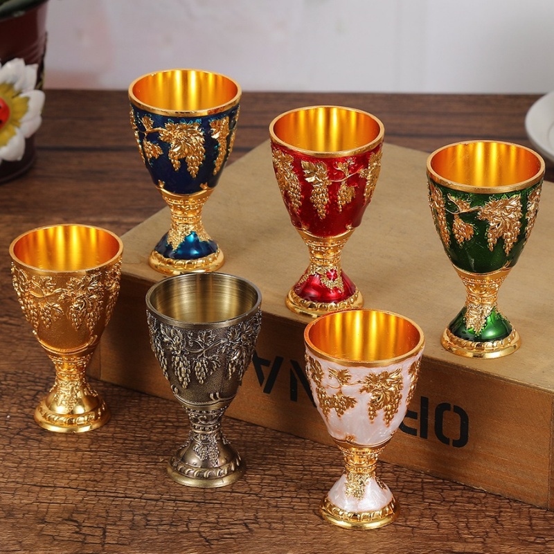 Old Fashioned Glass - كأس النبيذ الأوروبي، كوب أبيض محمول