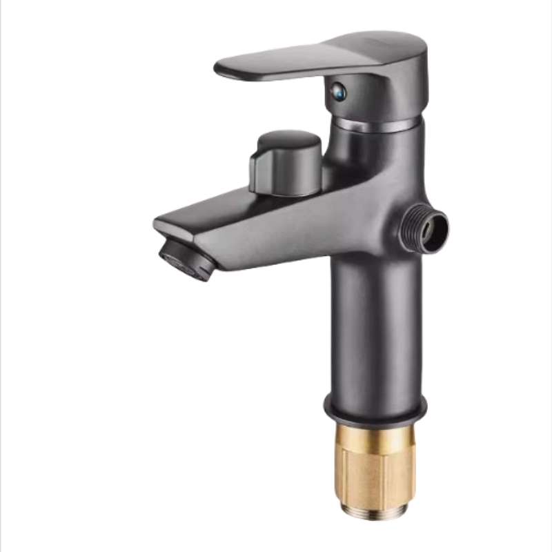 Home Bar Sink - صنبور حمام نحاسي مع رأس دش،