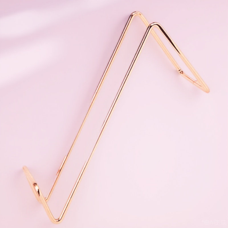 Home Bar Stand - حامل نبيذ حديدي بسيط لعرض زجاجة