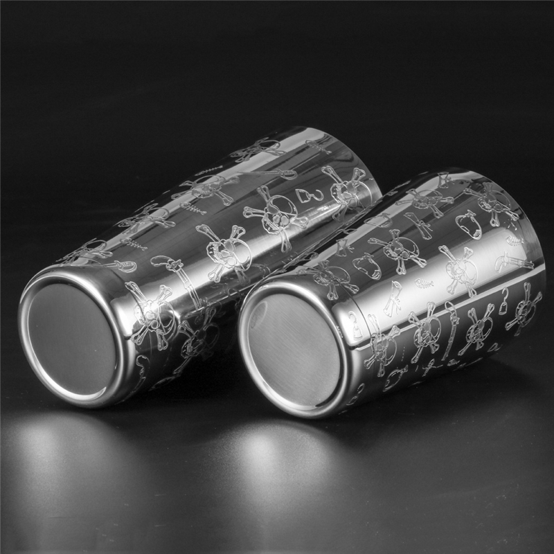 500 مللي/800 مللي النقش الجمجم - مراجعة Boston Shaker Set وسعره