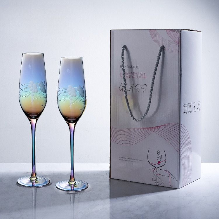الشمال نمط ملون محفورة كؤوس ال - مراجعة Highball Glass Set وسعره
