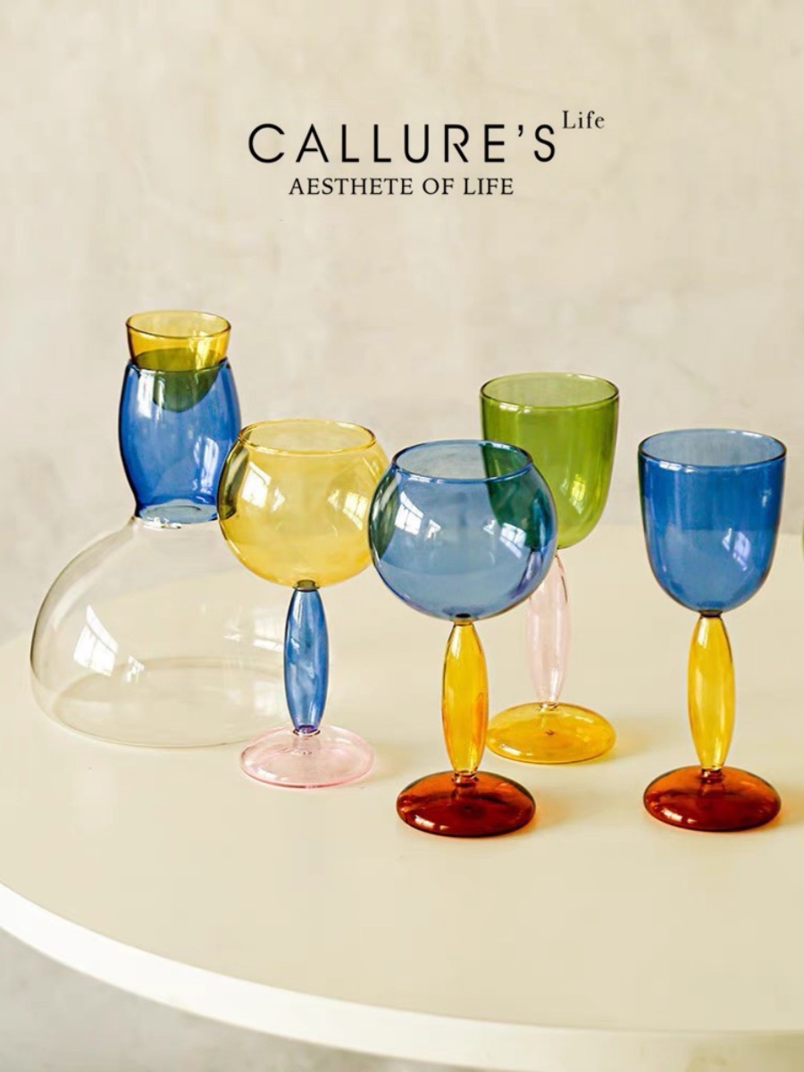 أكواب نبيذ كالور هاي بول بألوا - مراجعة Highball Glass Set وسعره