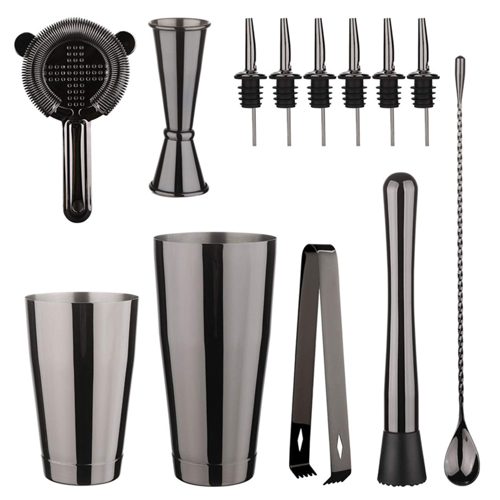 مجموعة بار كوكتيل شيكر: 2 هزاز - مراجعة Boston Shaker Set وسعره