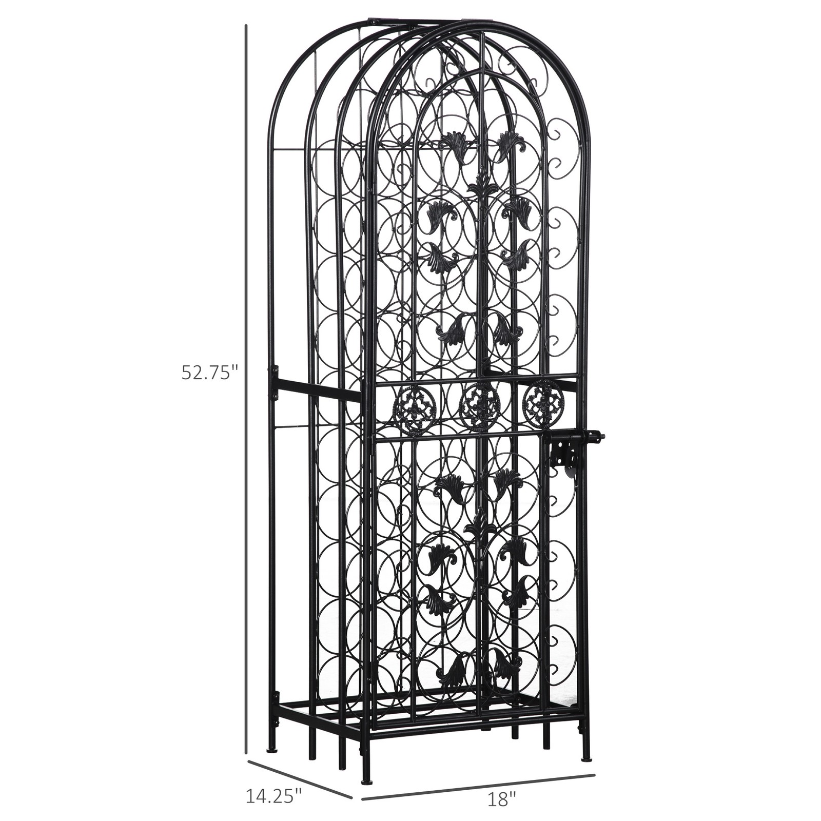 حامل زجاجات نبيذ قائم بذاته يت - مراجعة Home Bar Stand وسعره