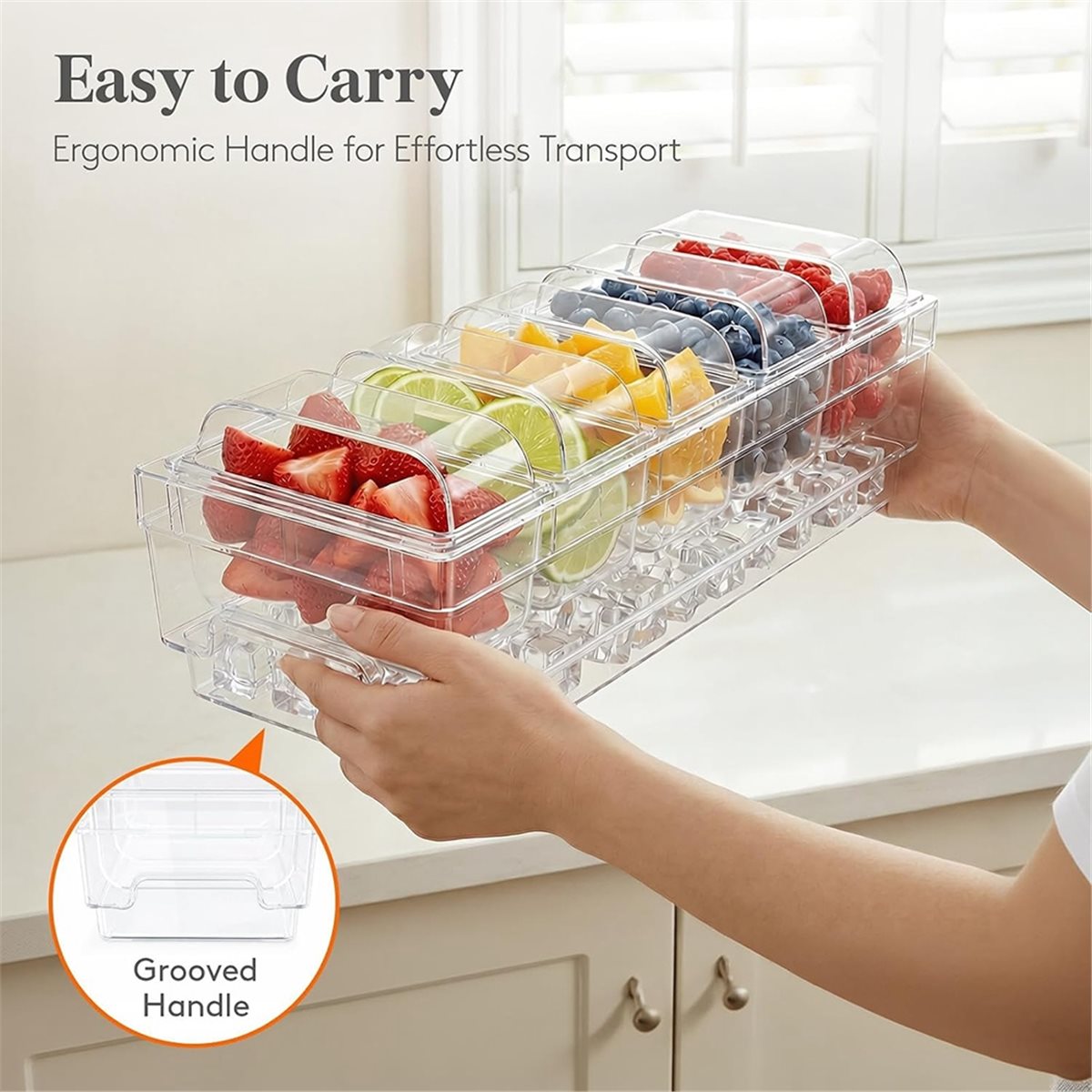 حاويات التوابل المبردة A1846K، - مراجعة Garnish Tray Set وسعره