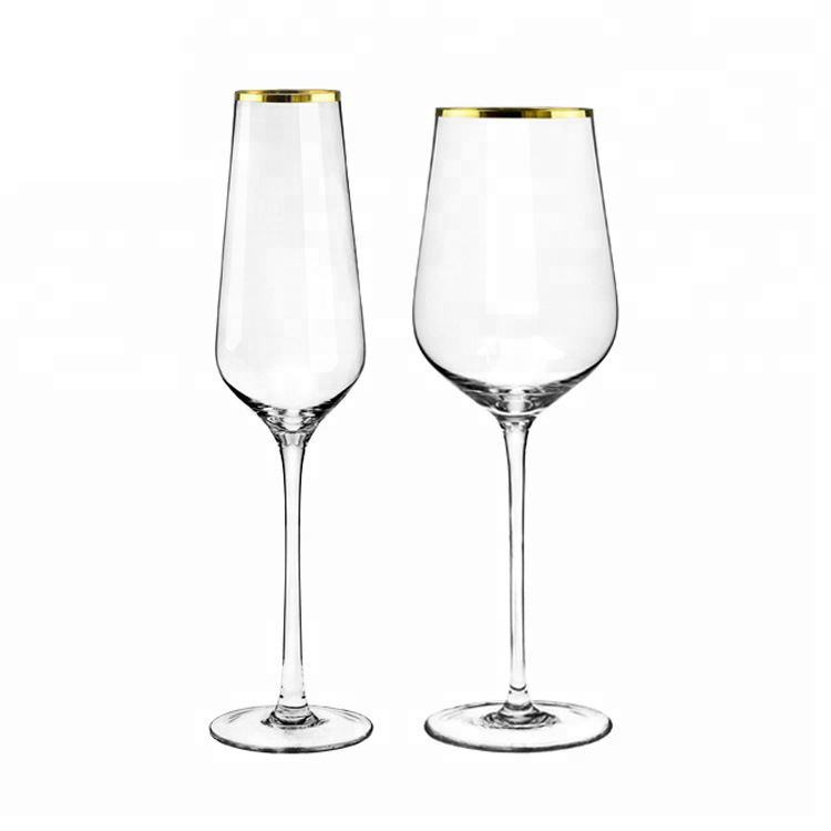 مجموعة أكواب زجاجية بحواف ذهبي - مراجعة Highball Glass Set وسعره