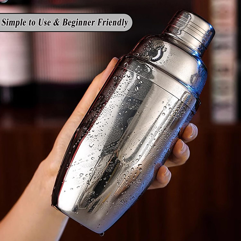 750 مللي كوكتيل من الفولاذ الم - مراجعة Boston Shaker Set وسعره