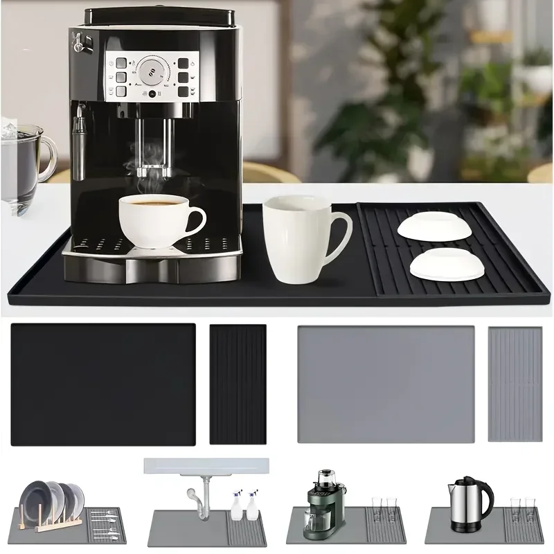 حصيرة قهوة من السيليكون 2 في 1 - مراجعة Home Bar And Counter وسعره