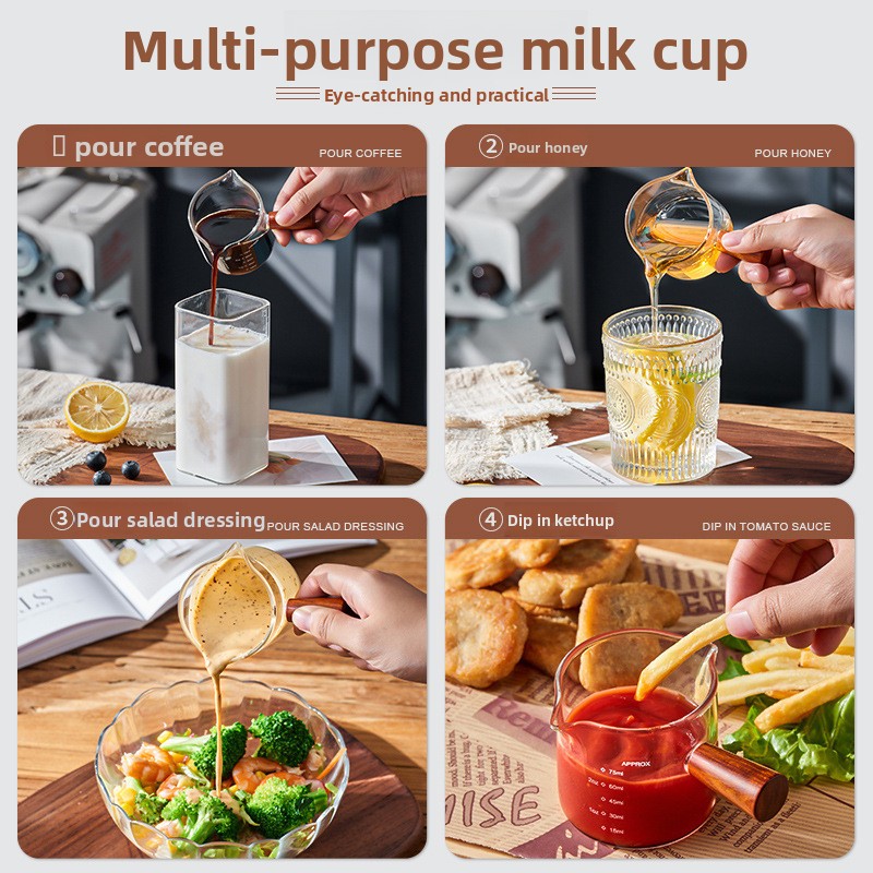 كوب قياس زجاجي مقاوم للحرارة ب - مراجعة Home Bar And Coffee وسعره