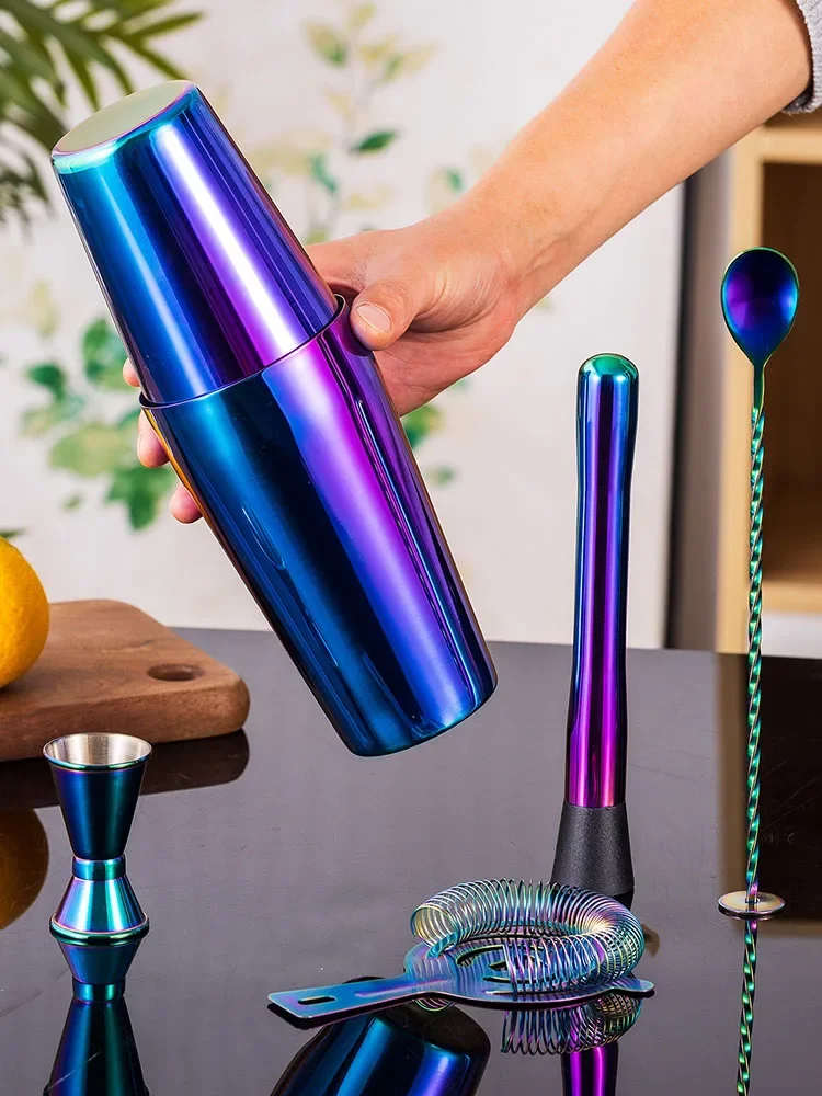 طقم قضيب شاكر الكوكتيل في بوسط - مراجعة Boston Shaker Set وسعره