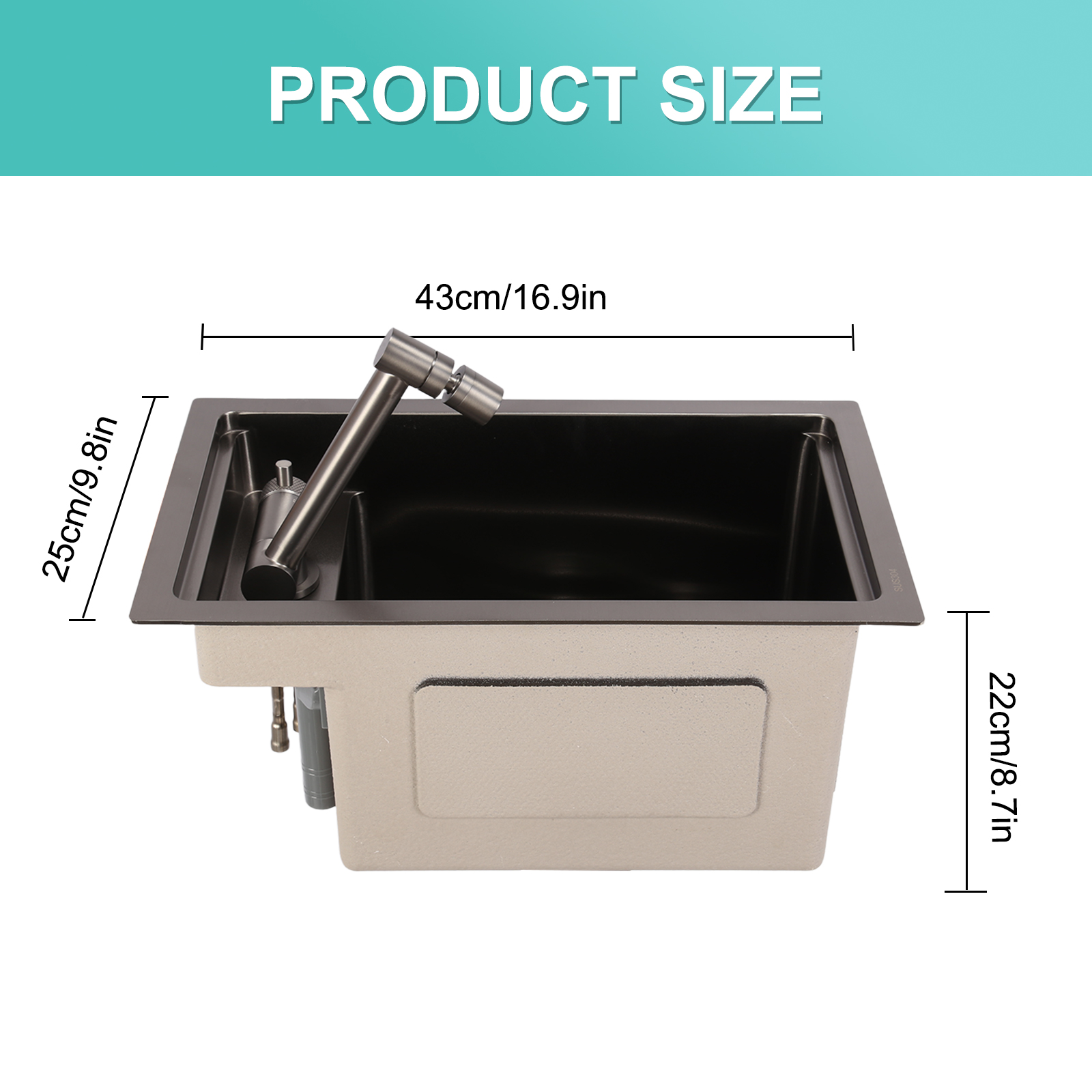 حوض مطبخ من الفولاذ المقاوم لل - مراجعة Home Bar Sink وسعره
