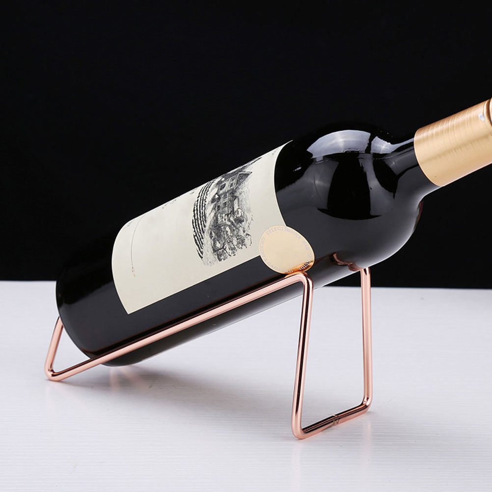 حامل نبيذ حديدي بسيط لعرض زجاج - مراجعة Home Bar Stand وسعره