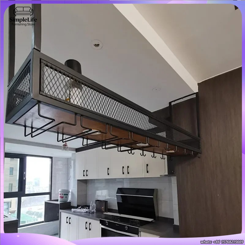 خزانة بار مفتوحة لحفظ النبيذ م - مراجعة Home Bar Shelves وسعره