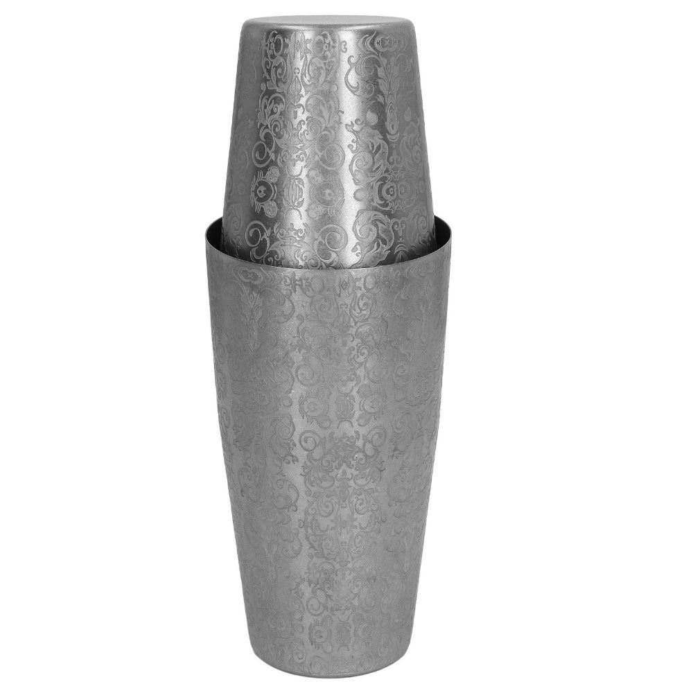 طقم شيكر بوسطن من قطعتين بنقش  - مراجعة Boston Shaker Set وسعره