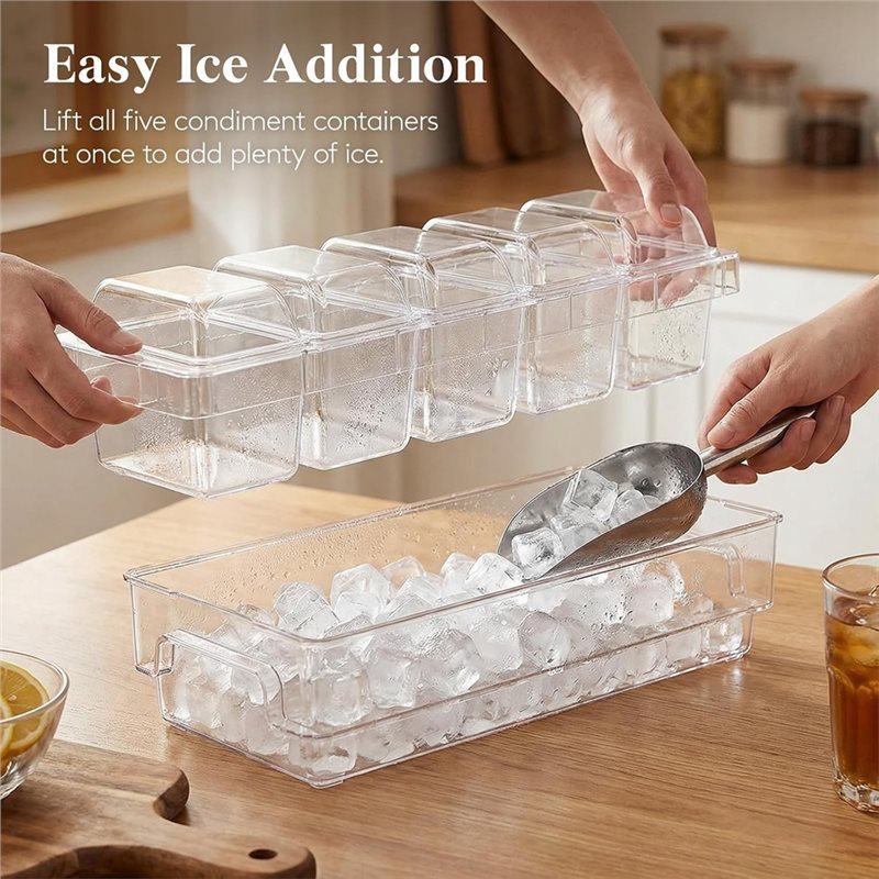 PHFU-Taco مجموعة أدوات تقديم ا - مراجعة Garnish Tray Set وسعره