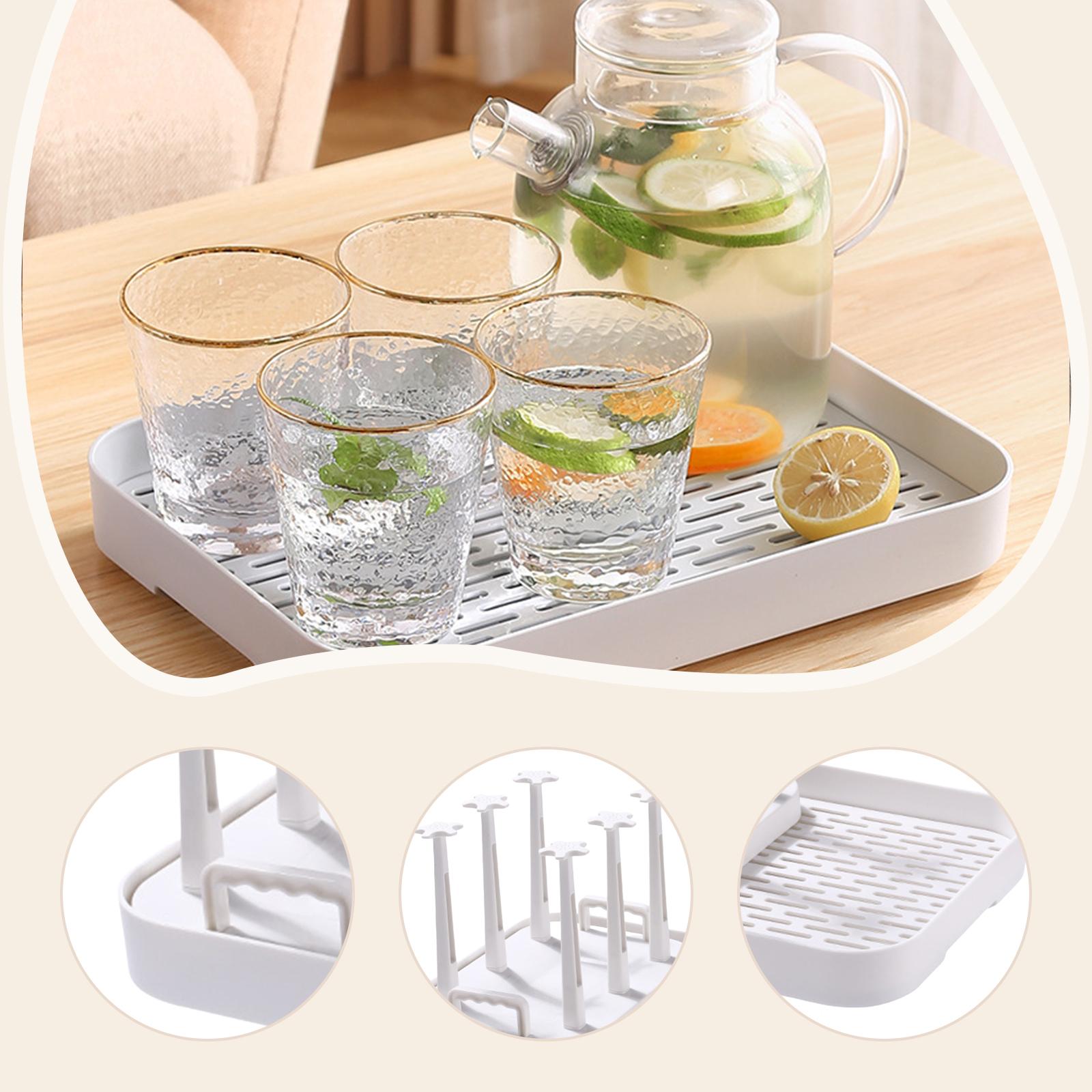 رف تجفيف الأكواب مع صينية تصري - مراجعة Home Bar Sink وسعره